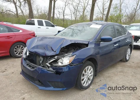2018 Nissan Sentra Sv z USA, uszkodzony, nr VIN 3N1AB7AP0JL649212